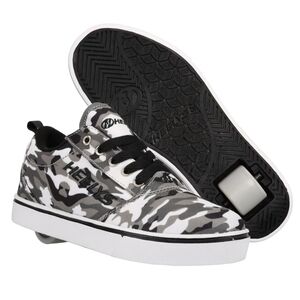 Heelys Boys Pro 20 Prints Color Charcoal/Grey/CamoSize 5 Youth, New